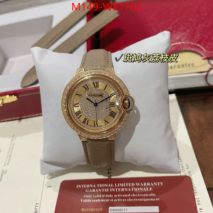 Watch(4A)-Cartier,best aaaaa , ID: WE1762,$: 149USD