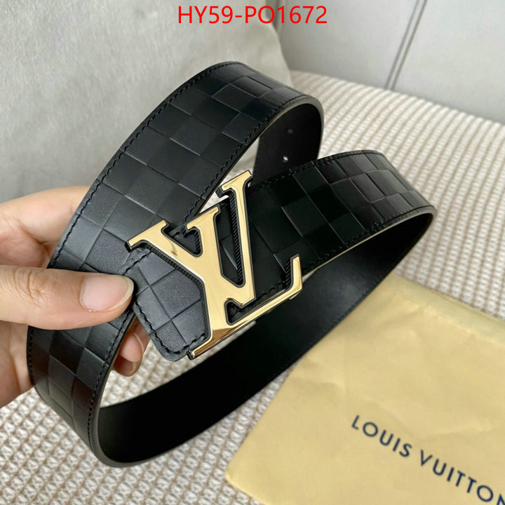 Belts-LV,where can i buy the best 1:1 original , ID: PO1672,$: 59USD