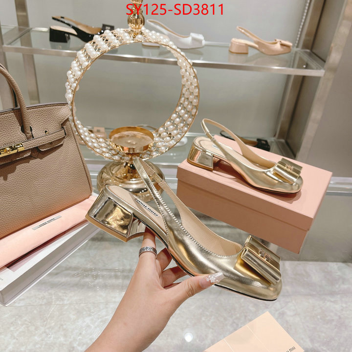 Women Shoes-Miu Miu,best wholesale replica , ID: SD3811,$: 125USD