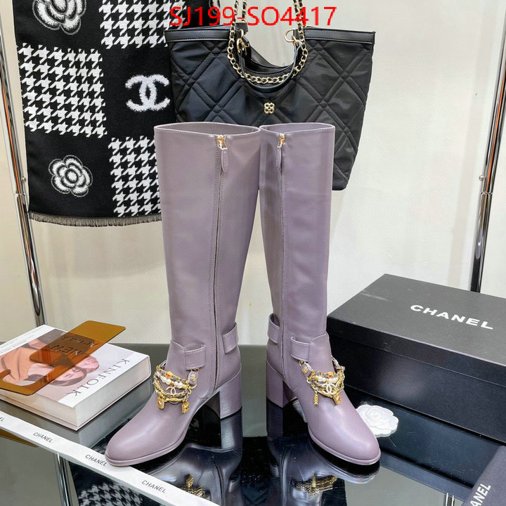 Women Shoes-Chanel,replica wholesale , ID: SO4417,$: 199USD