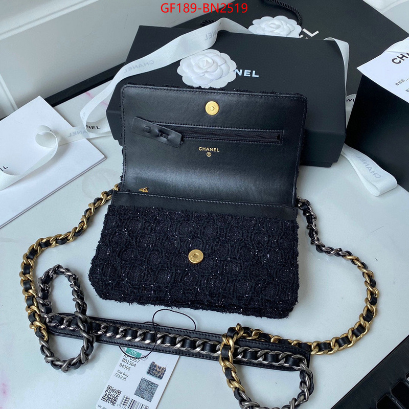 Chanel Bags(TOP)-Diagonal-,ID: BN2519,$: 189USD