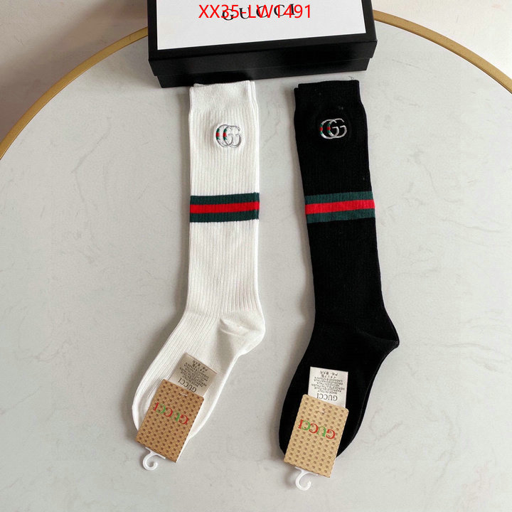 Sock-Gucci,what is a 1:1 replica , ID: LW1491,$: 35USD