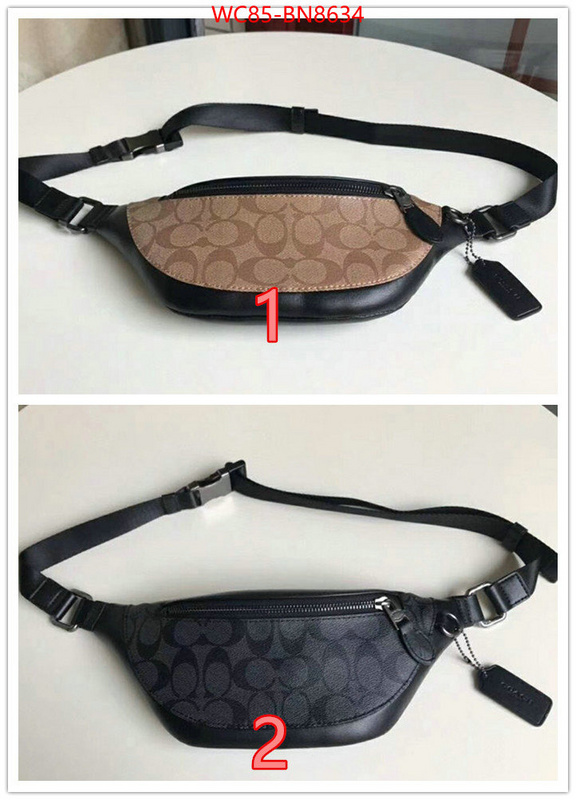 Coach Bags(4A)-Belt Bag-Chest Bag--,the best ,ID: BN8634,$: 85USD