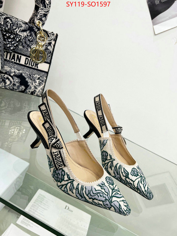 Women Shoes-Dior,aaaaa , ID: SO1597,$: 119USD