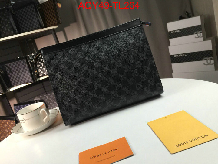 LV Bags(4A)-Wallet,top 1:1 replica ,ID: TL264,$:49USD