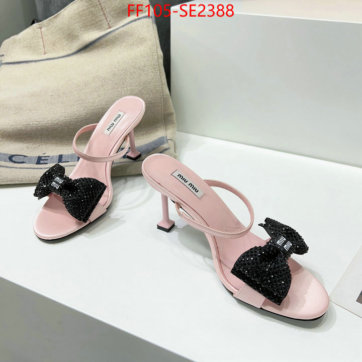 Women Shoes-Miu Miu,designer fake , ID: SE2388,$: 105USD