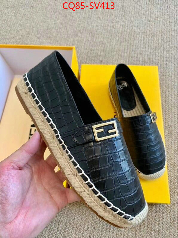 Women Shoes-Fendi,best quality replica , ID: SV413,$:85USD