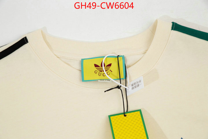 Clothing-Gucci,can you buy knockoff , ID: CW6604,$: 49USD