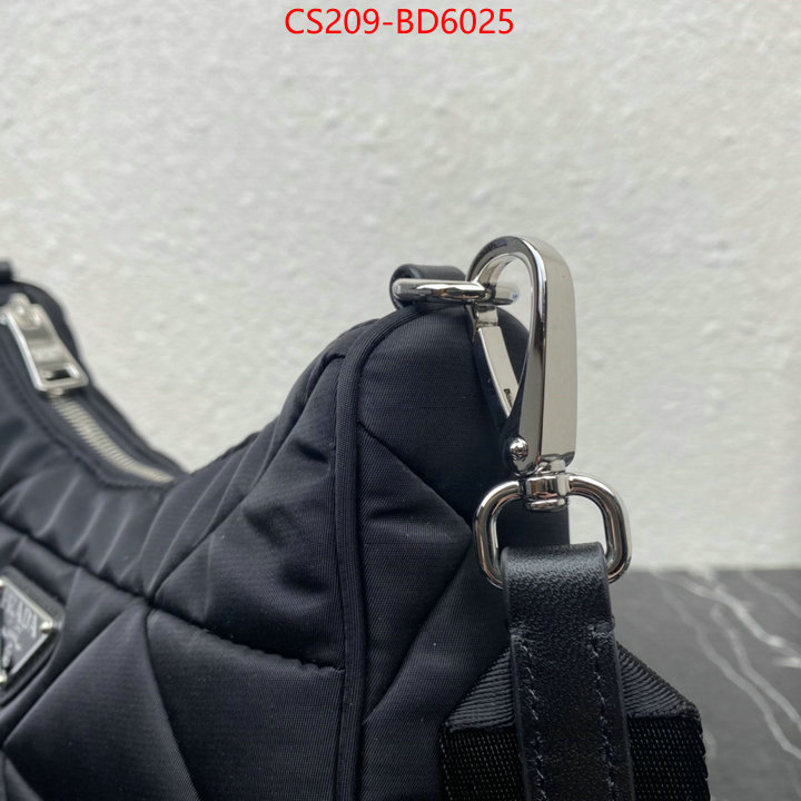 Prada Bags(TOP)-Diagonal-,ID: BD6025,$: 209USD