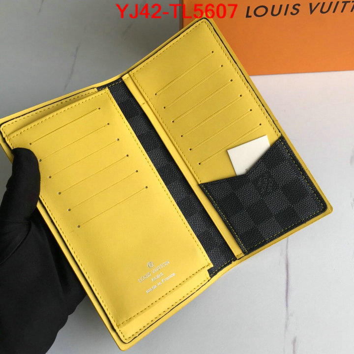 LV Bags(4A)-Wallet,ID: TL5607,$: 42USD