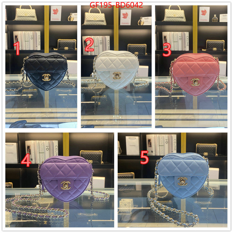 Chanel Bags(TOP)-Diagonal-,ID: BD6042,$: 195USD