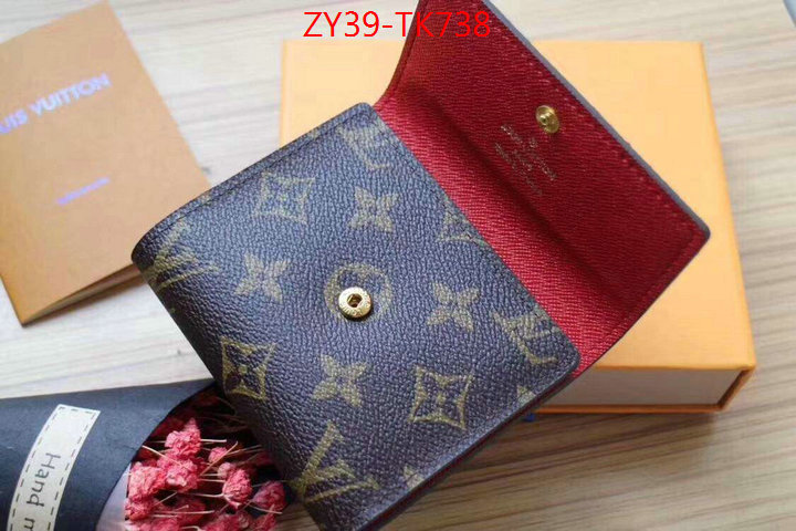 LV Bags(4A)-Wallet,ID: TK738,$:39USD