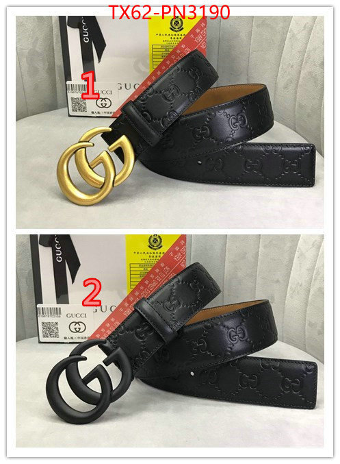 Belts-Gucci,replica sale online , ID: PN3190,$: 62USD