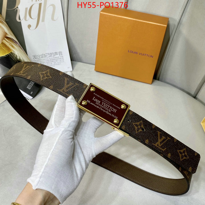 Belts-LV,buy high quality fake , ID: PO1376,$: 55USD