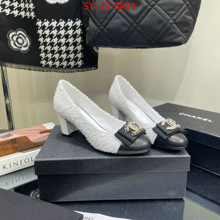 Women Shoes-Chanel,outlet 1:1 replica , ID: SR34,$: 125USD