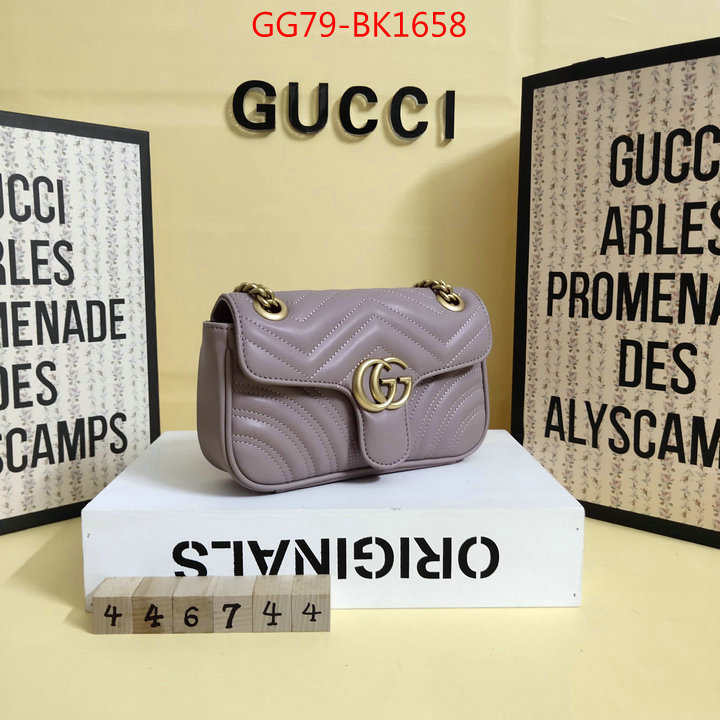 Gucci Bags(4A)-Marmont,at cheap price ,ID: BK1658,$:79USD