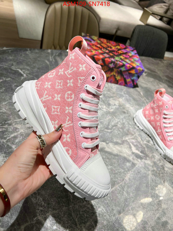 Women Shoes-LV,best capucines replica , ID: SN7418,$: 109USD