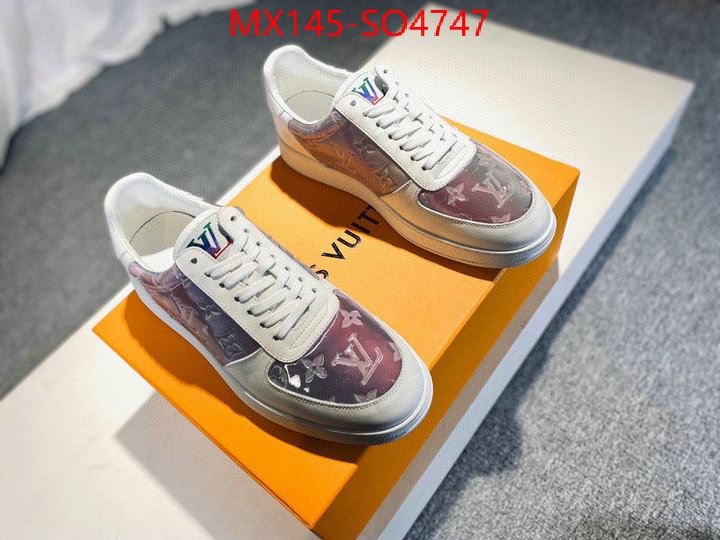 Men Shoes-LV,luxury fashion replica designers , ID: SO4747,$: 145USD