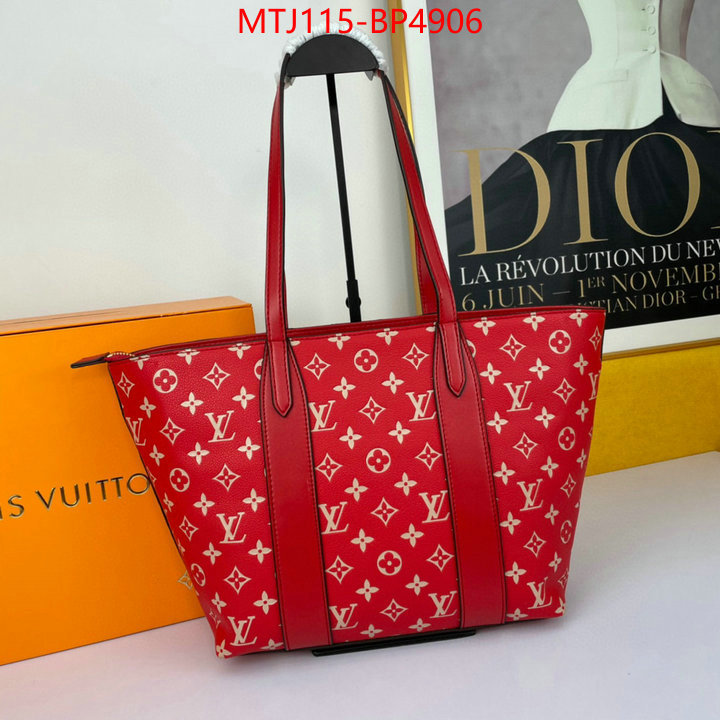 LV Bags(4A)-Handbag Collection-,ID: BP4906,$: 115USD