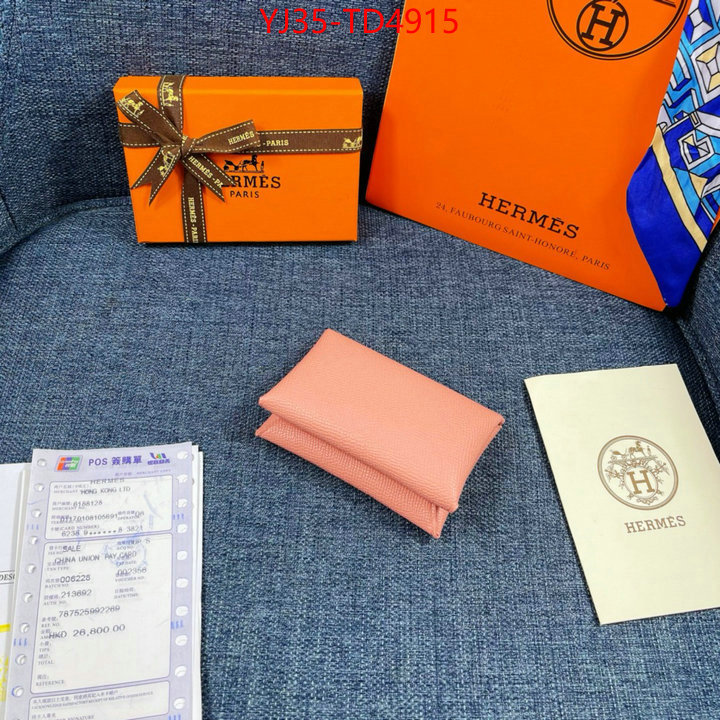 Hermes Bags(4A)-Wallet-,the best designer ,ID: TD4915,$: 35USD