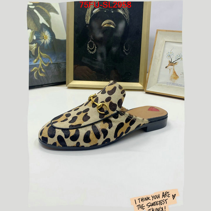 Women Shoes-Gucci,good quality replica , ID: SL2958,$: 75USD