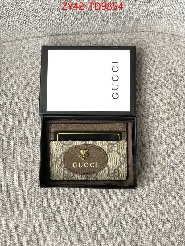 Gucci Bags(4A)-Wallet-,high ,ID: TD9854,$: 42USD