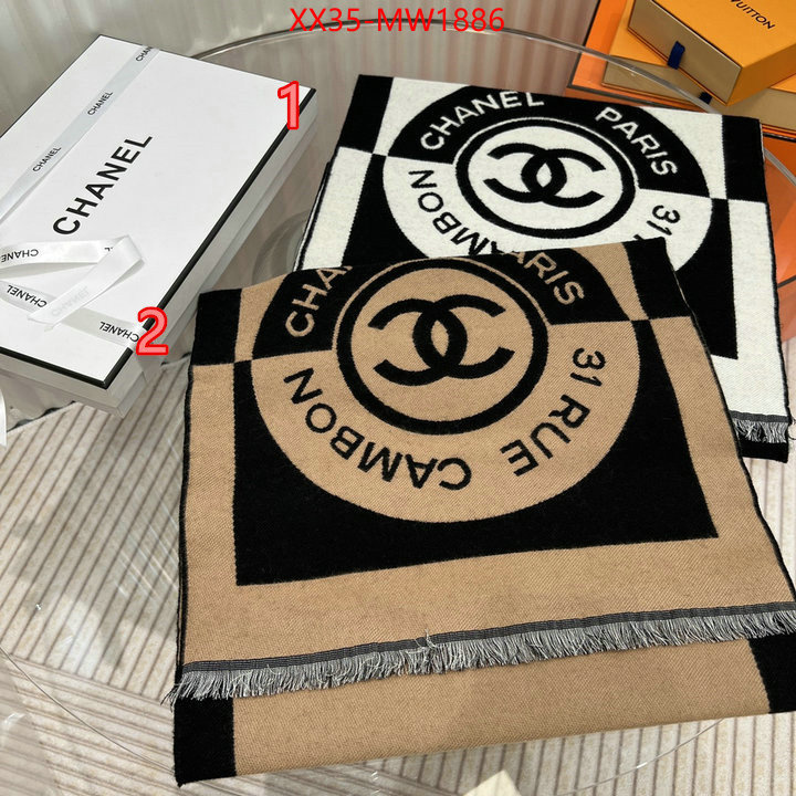 Scarf-Chanel,the top ultimate knockoff , ID: MW1886,$: 35USD