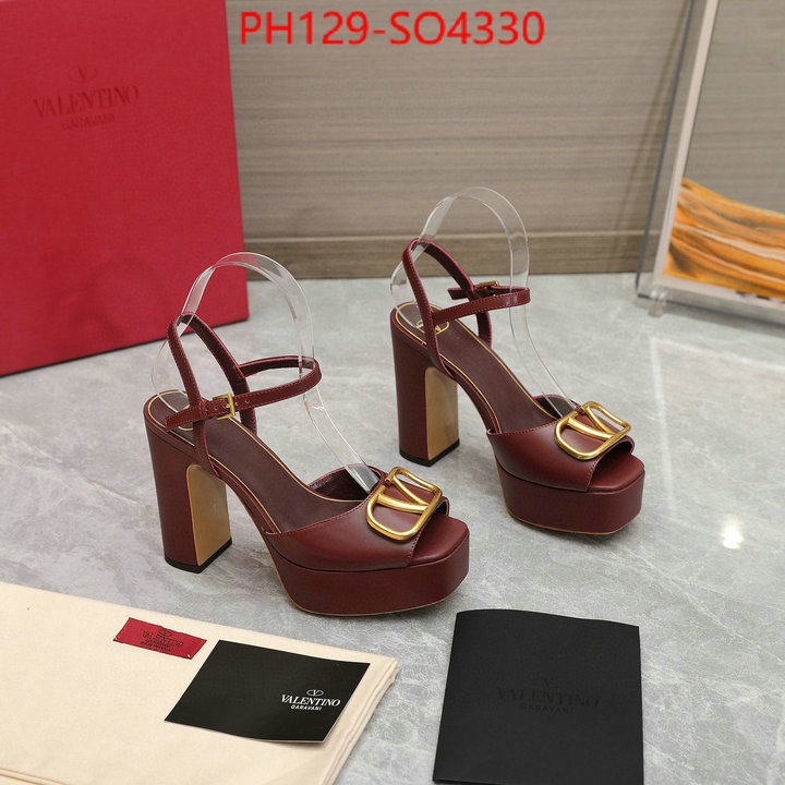 Women Shoes-Valentino,at cheap price , ID: SO4330,$: 129USD