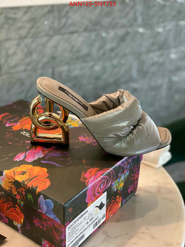 Women Shoes-DG,quality aaaaa replica , ID: SN1753,$: 125USD