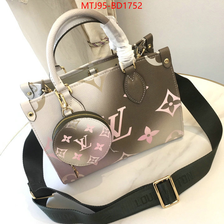 LV Bags(4A)-Handbag Collection-,ID: BD1752,$: 95USD