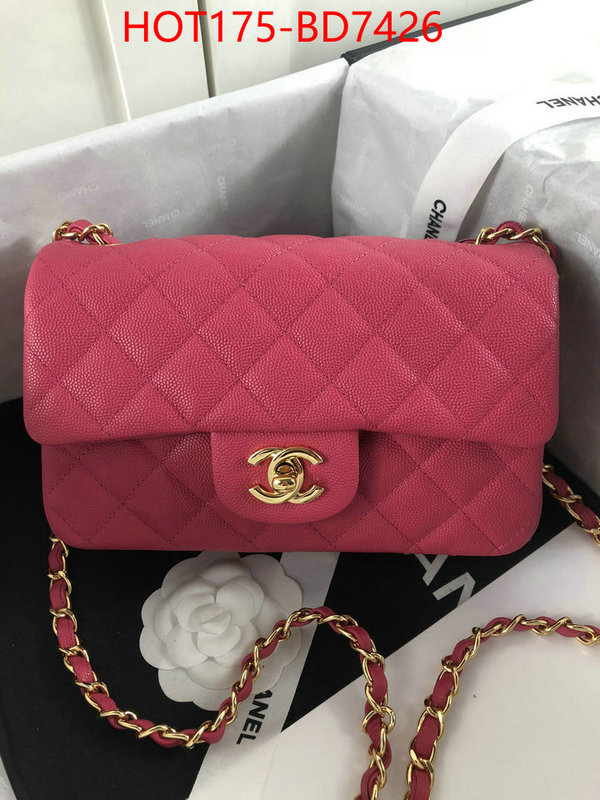 Chanel Bags(TOP)-Diagonal-,ID: BD7426,$: 175USD