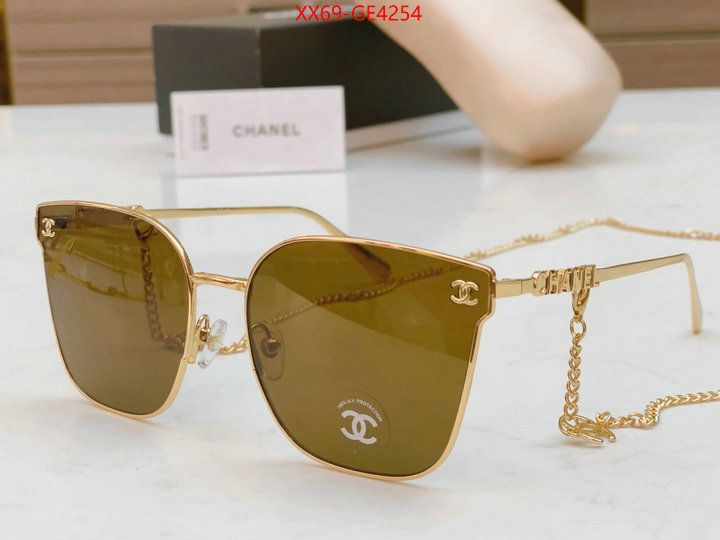 Glasses-Chanel,1:1 replica wholesale , ID: GE4254,$: 69USD