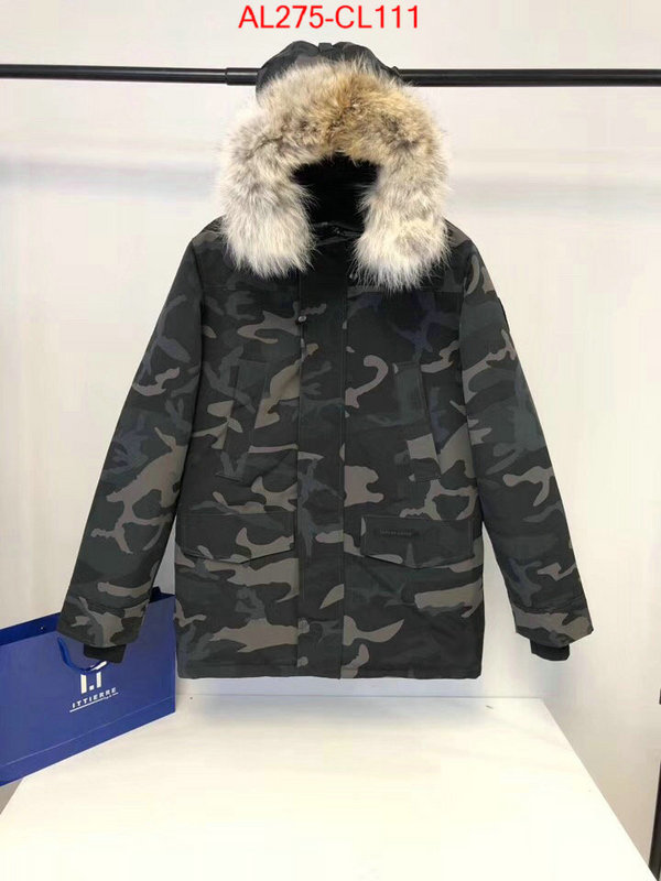 Down jacket Men-Canada Goose,designer 1:1 replica , ID: CL111,$:275USD