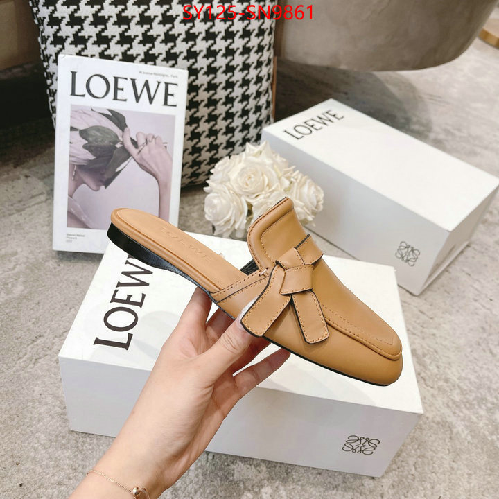 Women Shoes-Loewe,buy cheap , ID: SN9861,$: 125USD