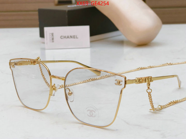 Glasses-Chanel,1:1 replica wholesale , ID: GE4254,$: 69USD