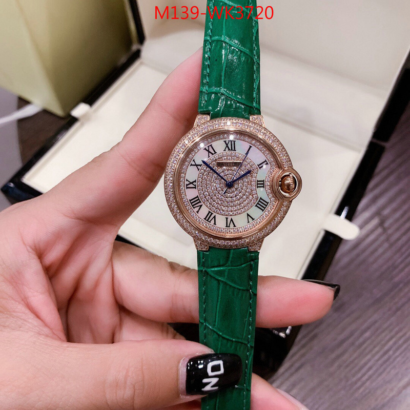 Watch(4A)-Cartier,luxury cheap , ID: WK3720,$:139USD