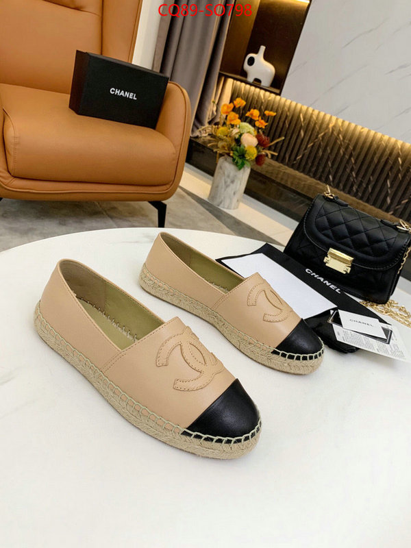 Women Shoes-Chanel,the best quality replica , ID: SO798,$: 89USD