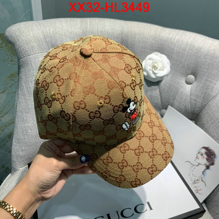 Cap (Hat)-Gucci,where to buy fakes , ID: HL3449,$: 32USD