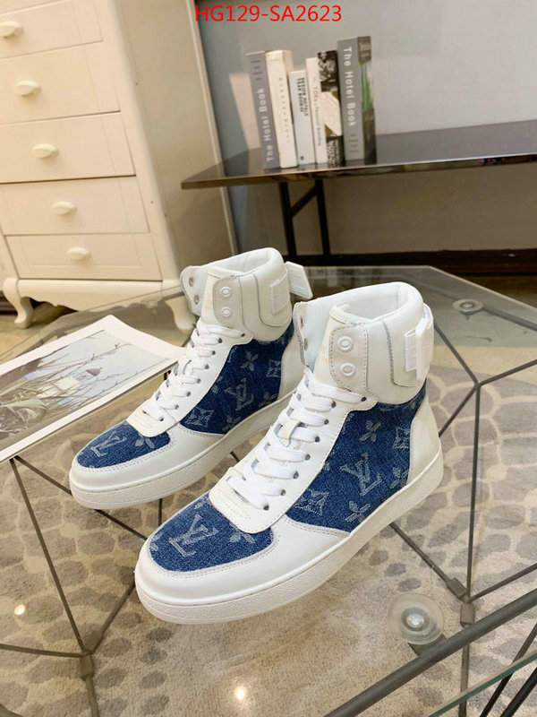 Women Shoes-LV,1:1 clone , ID:SA2623,$: 129USD