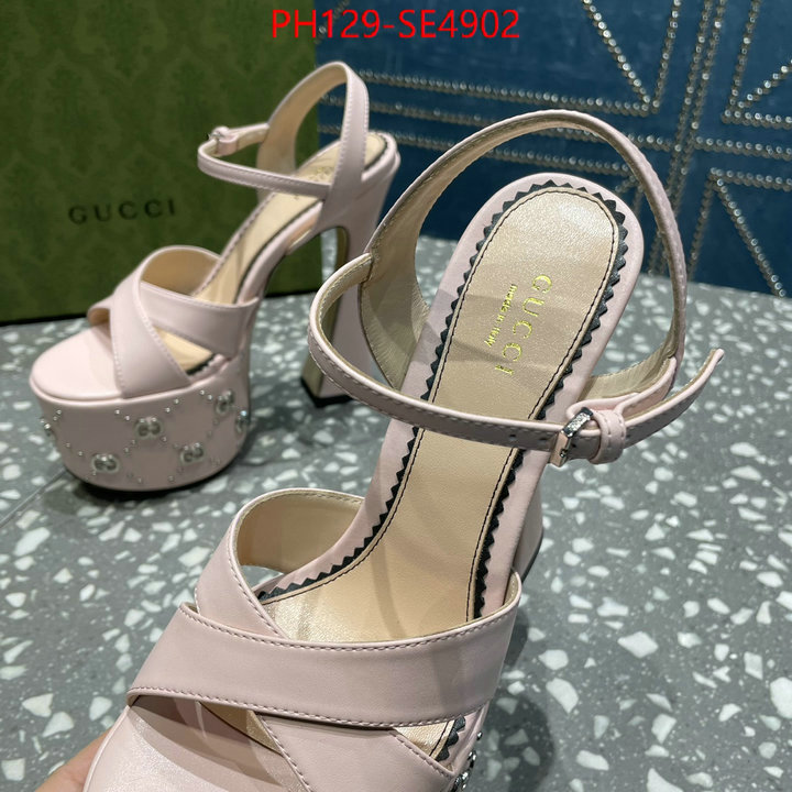 Women Shoes-Gucci,highest quality replica , ID: SE4902,$: 129USD