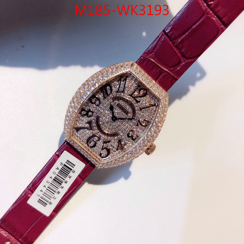 Watch(4A)-Franck Muller,designer 1:1 replica ,ID: WK3193,$:185USD