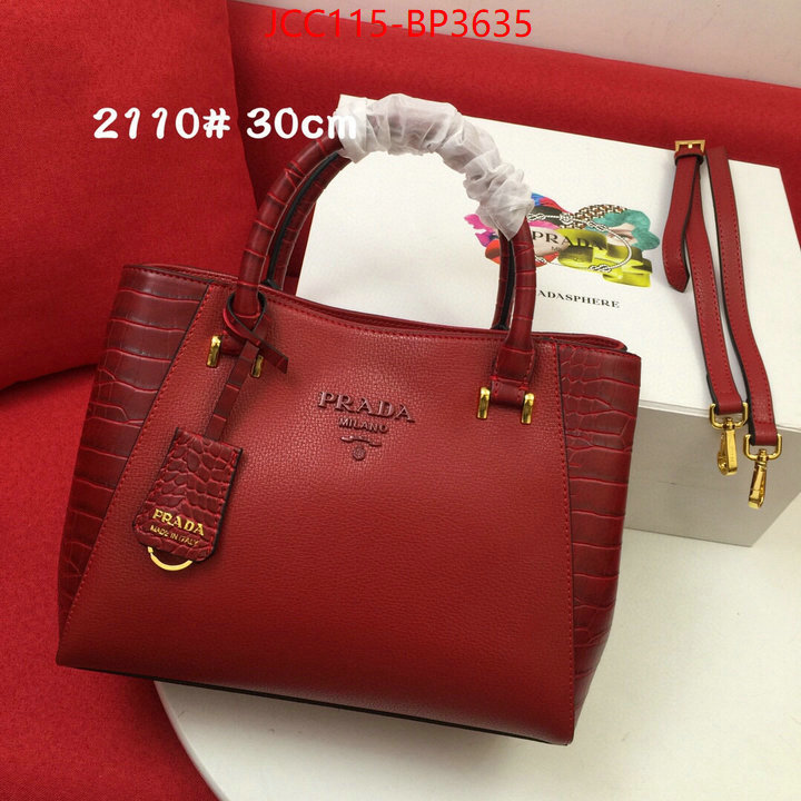 Prada Bags(4A)-Handbag-,1:1 clone ,ID: BP3635,$: 115USD