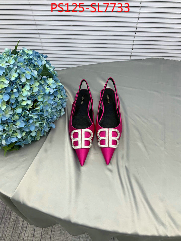 Women Shoes-Balenciaga,buy replica , ID: SL7733,$: 125USD