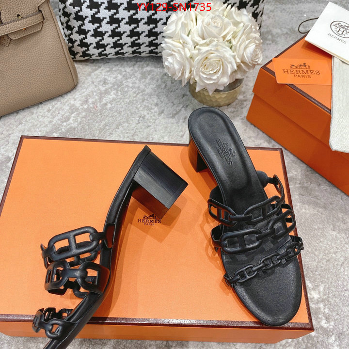 Women Shoes-Hermes,best quality replica , ID: SN1735,$: 129USD