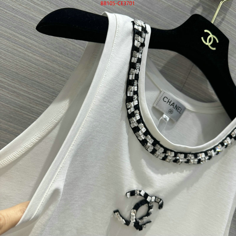 Clothing-Chanel,the highest quality fake , ID: CE3701,$:105USD