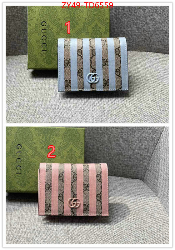Gucci Bags(4A)-Wallet-,buy cheap replica ,ID: TD6559,$: 49USD