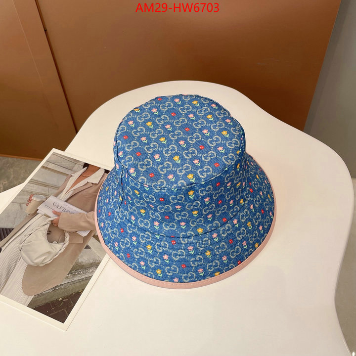 Cap (Hat)-Gucci,can i buy replica , ID: HW6703,$: 29USD