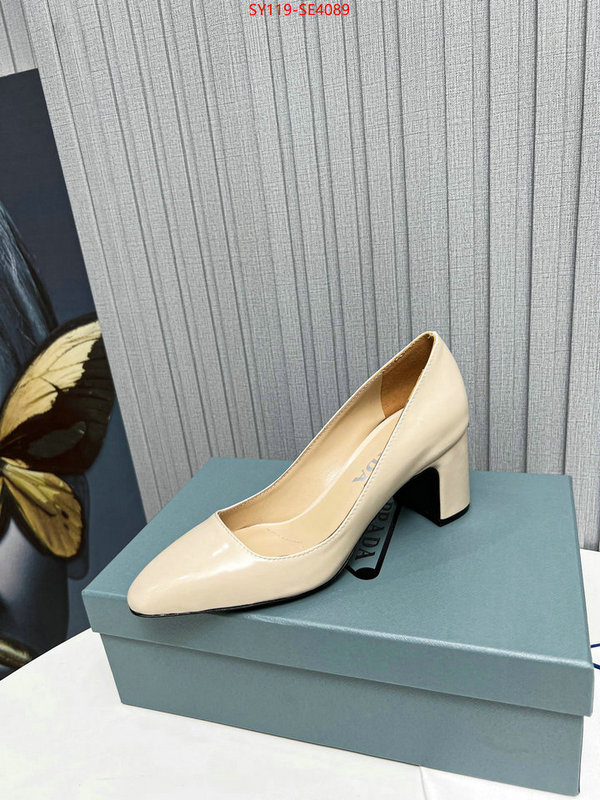 Women Shoes-Prada,the highest quality fake , ID: SE4089,$: 119USD