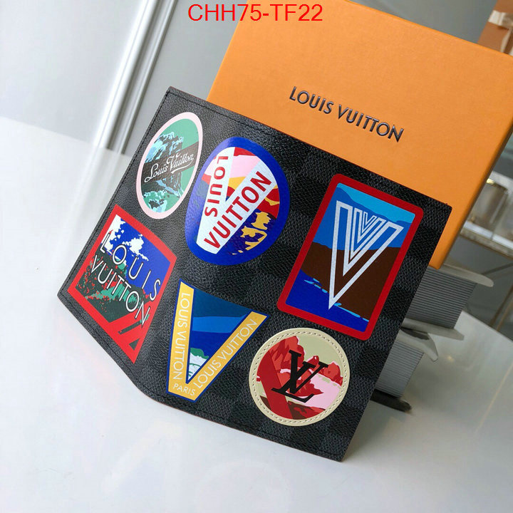 LV Bags(TOP)-Wallet,ID: TF22,$:75USD