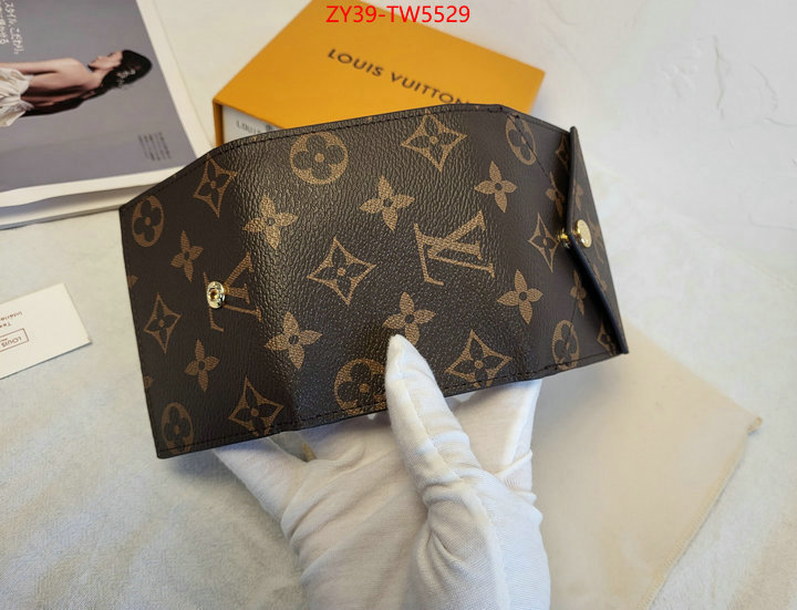 LV Bags(4A)-Wallet,replicas ,ID: TW5529,$: 39USD